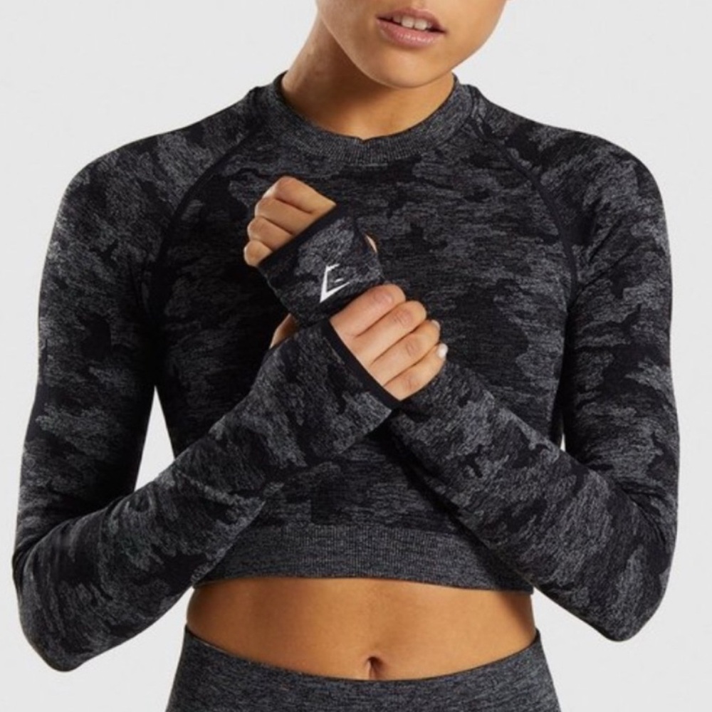 Gymshark Adapt Camo Seamless Longsleeve Top